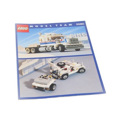 1x Lego Bauanleitung Heft Model Team Highway Rig LKW 5580