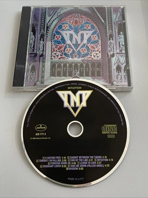 CD TNT - Intuition - 1989 - 10 Hardrock Tracks - US press - guter Zustand