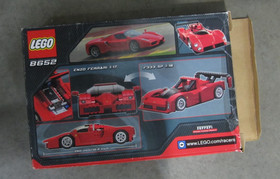 LEGO Racers: Enzo Ferrari 1:17 #8652 (used) (box & instructions)
