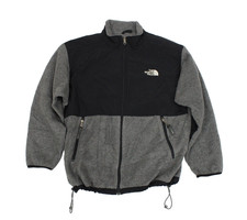 The North Face Denali Fleece Jacket Gray Black Youth XL Full Zip
