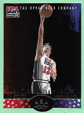 1996 Upper Deck U.S.A. Basketball Die-Cut John Stockton #39👍