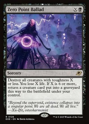 x1 Zero Point Ballad R MTG Edge of Eternities M/NM, English
