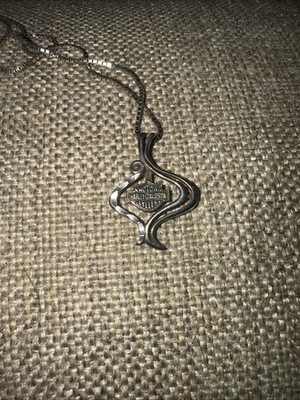 Harley-Davidson 10k Gold And Silver Pendant