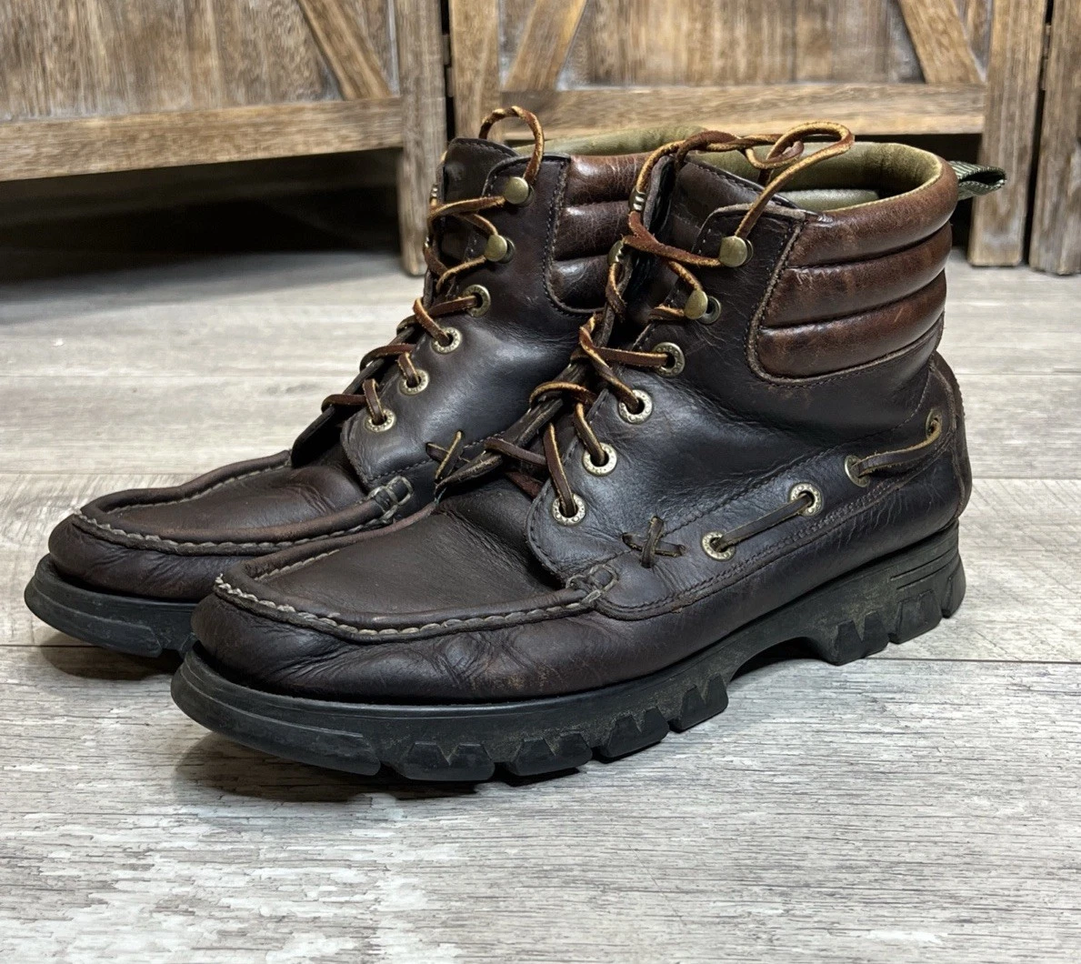 Polo Sport Brown Boots for Men for sale | eBay display picture 1