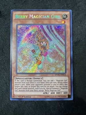 Yu-Gi-Oh! TCG Berry Magician Girl 1st Edition MVP1-ENS14
