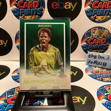 2020 Topps Chrome Allen & Ginter Briana Scurry 74/99 Green Refractor Card