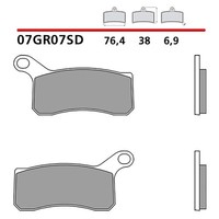 Brembo Vorderrad-Bremsbelage-Kit Fur Hm Cre Fx 125 11-11-Cod. 07Gr07Sd