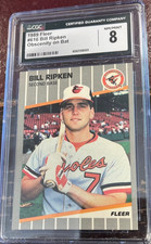 1989 Fleer Bill Ripken FF Error #616 CGC 8 NM/MINT