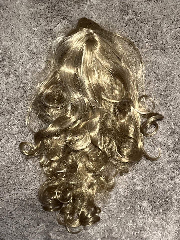 Peluca Rubia Larga Ondulada Para Mujer Marrón Raíces Capas Juegos con disfraces ZYR Sintética Nueva con Etiquetas Foto 2 de 3