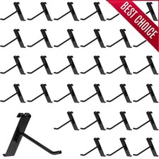 Gridwall Hooks Metal Durable Powder Coated Wall Mount Organizers Retail Displays