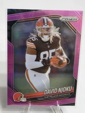 2025 Panini Prizm - David Njoku #155 Pink Prizm