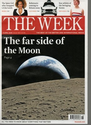 The Week Magazine April 11 2026 - Far Side Of The Moon, Artemis II, Mel B