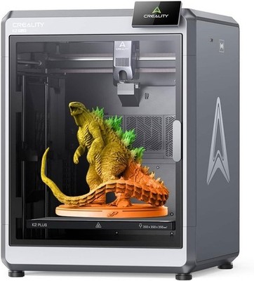 TESTED Creality K2 Plus 3D Printer Max 600mm/s w/ Dual AI Cameras 350x350x350mm