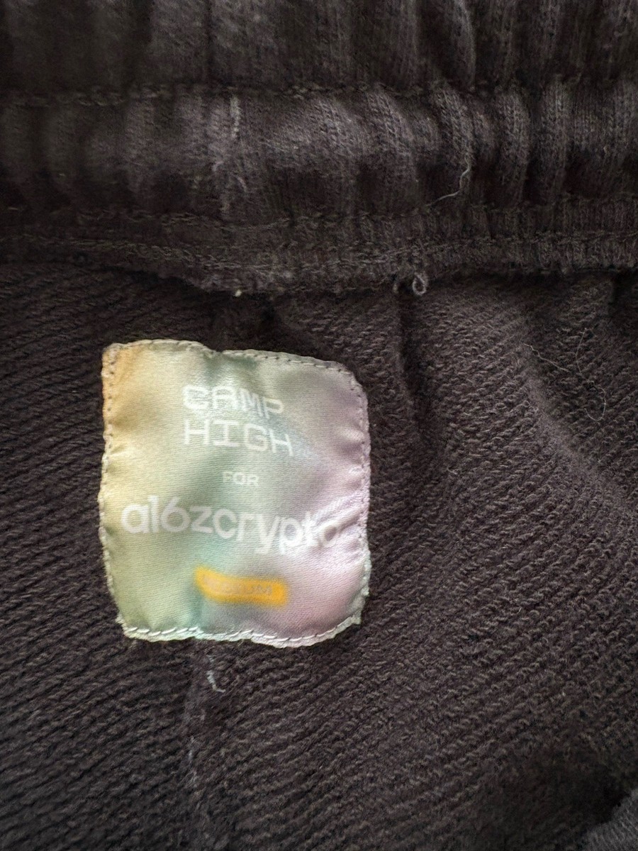 Camp High Collective For A16zcrypto Sweatpants - Men's Size Medium View 2