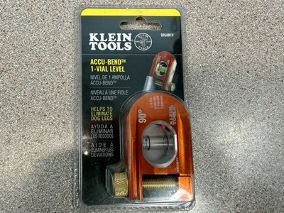Klein Tools 935AB1V 90-degree Accu-Bend 1-Vial Level New