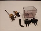 Vintage Mighty Tonka Wrecker, Dump, Crane Truck White Cab Window And Parts