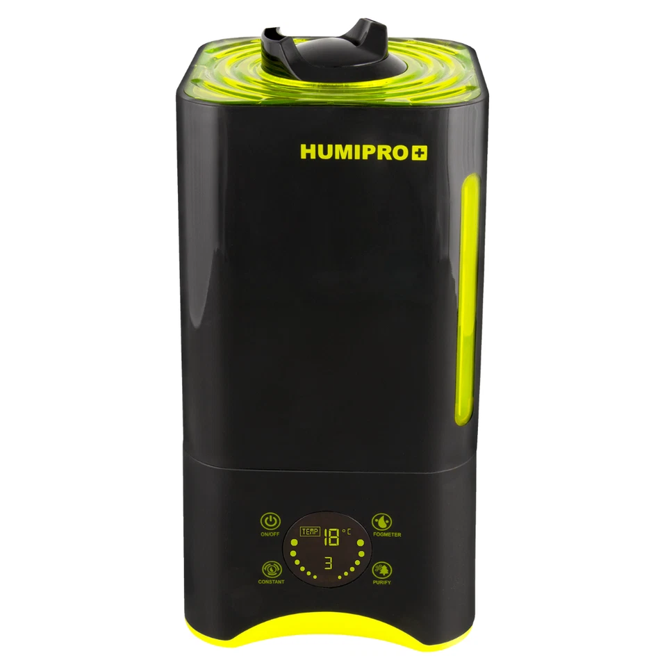 HUMIPRO 4L Luftbefeuchter - 360° Doppeldüse – Hygrostat Garden Highpro Growbox