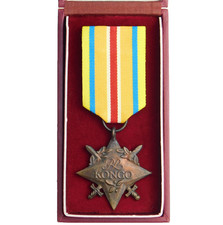4625 POLISH CONGO MISSION COMBAT STAR MEDAL 2002 2006 NATO KONGO POLAND
