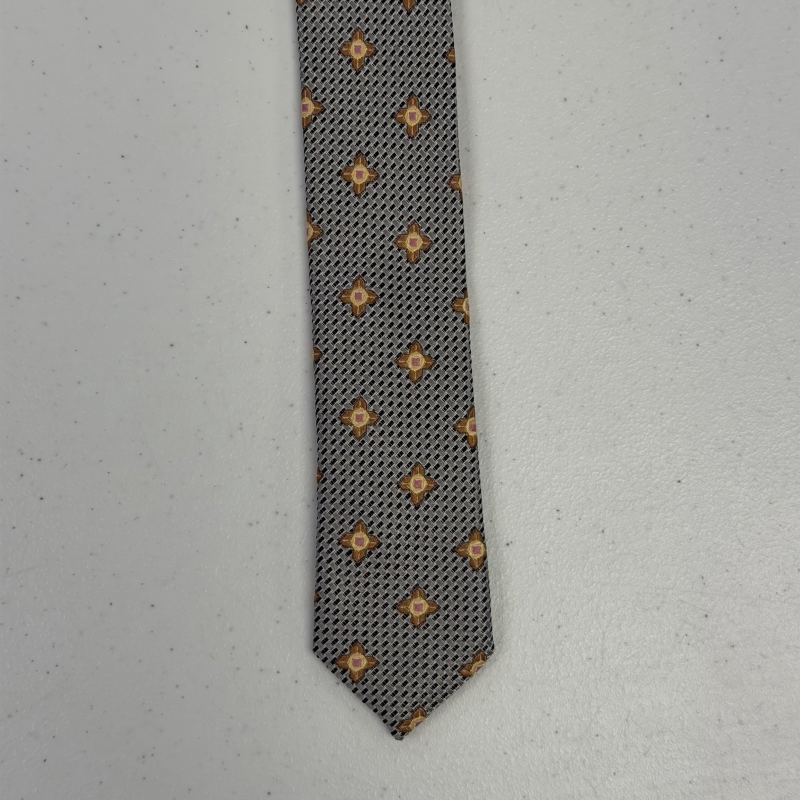 Peter Millar Men's Gray Geometric Pattern Jacquar… - image 7