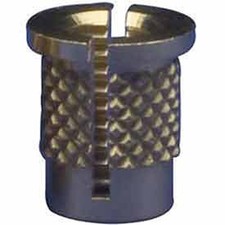 EZ Lok 260-006-RS 6-32 Reverse Slot Press Insert Brass Lot of 25