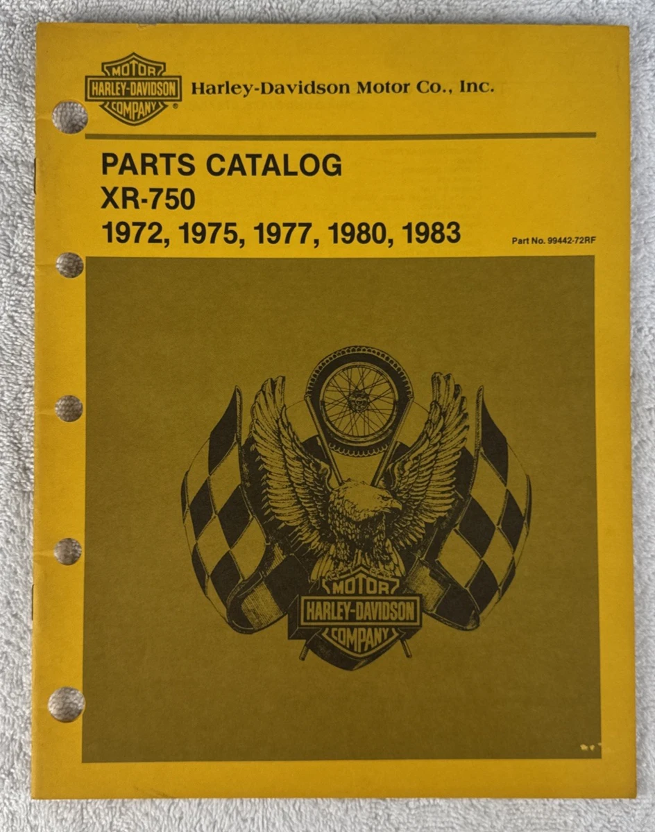 Harley-Davidson 1972 Year Motorcycle Repair Manuals & Literature