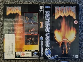 Doom - boxed with manual - Sega Saturn (PAL) complete 