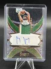 2024-25 Panini Select - Rookie Jersey Autographs Anton Watson #RJA-WAT