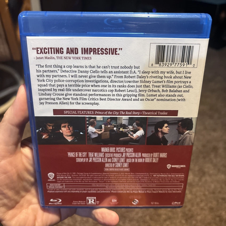 Prince of the City (Blu-ray, 1981) Warner Archive Collection. Sydney Lumet - Image 2 of 3