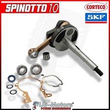 Albero motore spinotto 10 mm completo con cuscinetti Piaggio CIAO - SI - BOXER