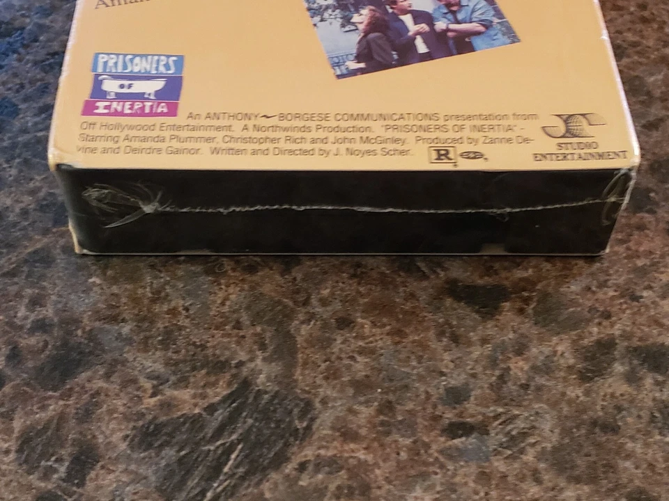 BRAND NEW Prisoners Of Inertia (VHS, 1989) Amanda Plummer RARE Sealed OOP - Image 2 of 4
