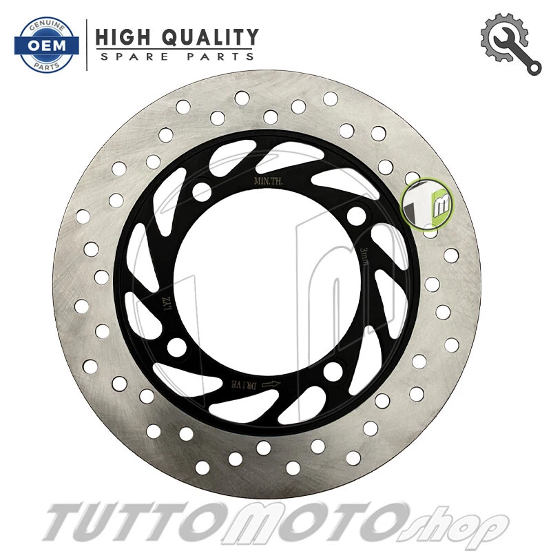 Coppia Dischi Freno + Pastiglie HONDA SH 125-150 ie 2009 2010 2011 2012 KIT ANT - Immagine 2 di 4