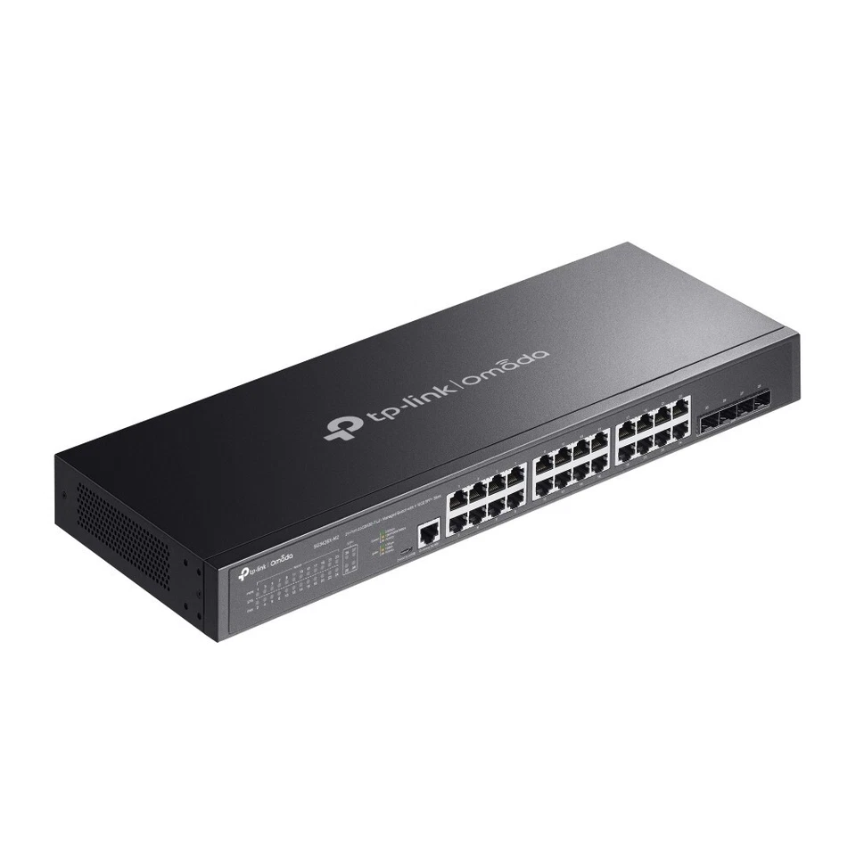TP-Link SG3428X-M2 | Omada 24-Port 2.5Gbps Gigabit L2+ Managed Switch | 4 SFP+ - Image 3 of 4