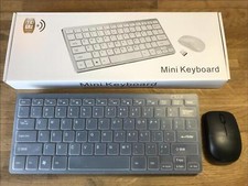 Black Wireless MINI Keyboard & Mouse Box Set for Imac 5.2 with Intel Core 2 Duo