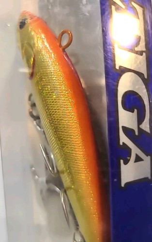 Daiwa Saltiga Jerkbait 4 3/8" Sinking 1 1/16oz Saltwater Trolling Lure Orange - Picture 10 of 13