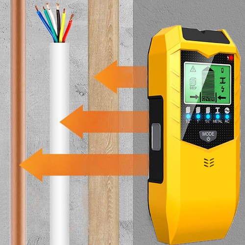 Digital Stud Finder Wood Metal Pipe Wire Wall Sensor Scanner LCD Detector 5 in 1 - Picture 3 of 13
