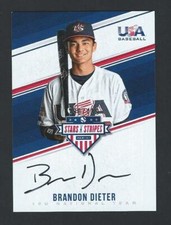 2018 Panini USA Stars & Stripes AUTO BLACK On-Card Autograph #/499 - YOU PICK