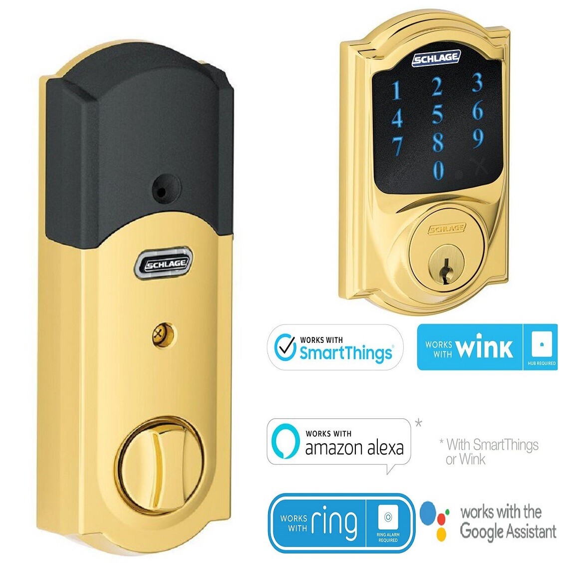 google assistant schlage connect