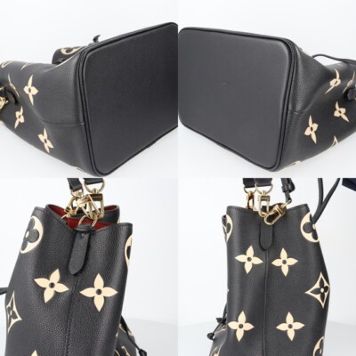 AUTH LOUIS VUITTON NEONOE MM 2WAY BAG M45497 MONOGRAM EMPREINTE