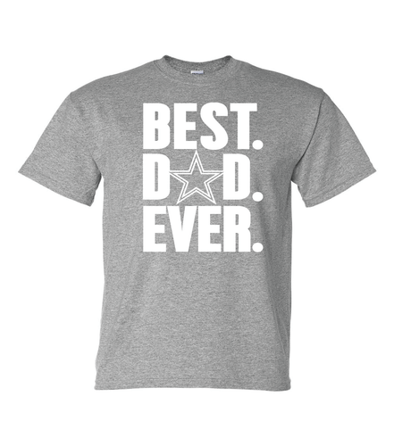 T-Shirt Dallas Cowboys Best Dad Ever Spieltag - alle Design Farboptionen (S-5XL) - Bild 14 von 25