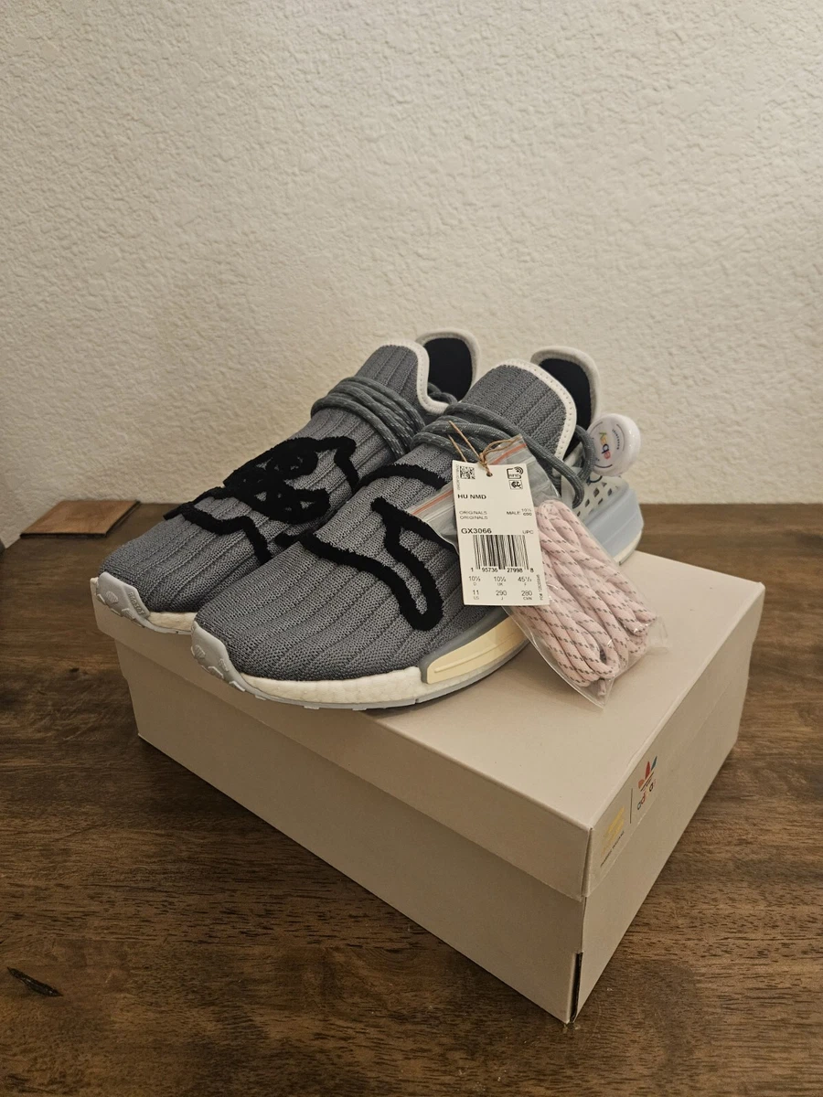Size 11 - BBC Ice Cream x Pharrell x adidas NMD Human Race Running Dog -  Space Grey for sale online | eBay