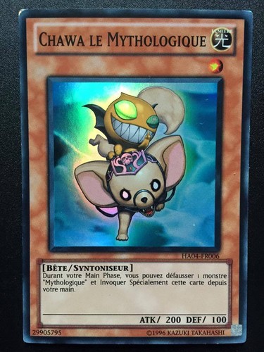 Yu-Gi-Oh! Karte HA04-FR006 Chawa der Mythologische (Super Rare)