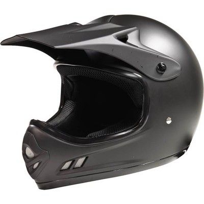 Ocelot MX Youth Helmet - Matte Black, All Sizes