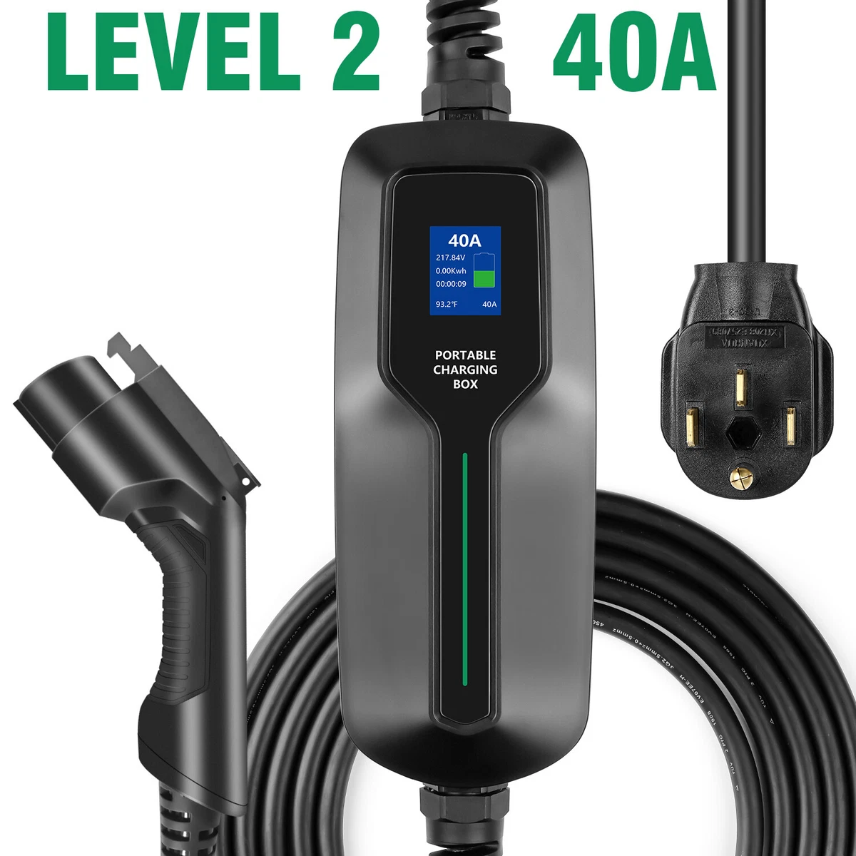 LEFANEV 22kW 32A Chargeur EV triphasé WallBox Station de charge