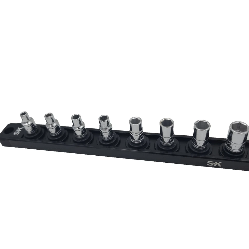 SK Hand Tools 1313 13pc 1/4" Dr. 6pt Standard Metric Chrome Socket Set - Image 3 of 3