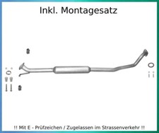 Mittelschalldämpfer Suzuki Swift III 1.3 1.5 16V, 1.3 DDIS Auspuff Montagesatz