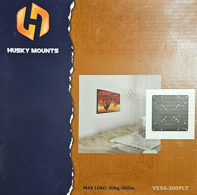 Husky Mount  VESA 200x200 Universal Adapter Plate for TV Mounts | Convert...