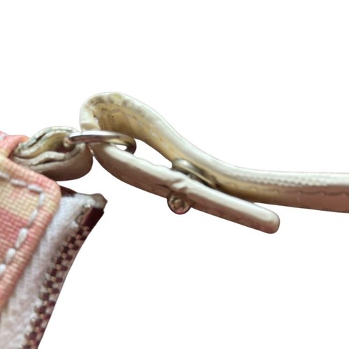 CHRISTIAN DIOR Trotter Bolso de Hombro PVC Charol Rosa Auténtico 0521 - Imagen 14 de 15
