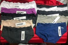 DKNY DOWNTOWN COTTON HIPSTER PANTY CHOOSE YOUR COLOR AND SIZE NEW