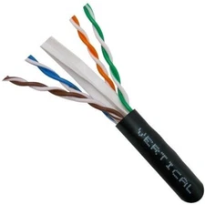 OUTDOOR CAT6A 10G BARE COPPER SOLID WIRE 100,200,300,400FT