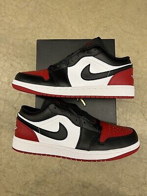 Jordan 1 Low Bred Toe 2.0 Size 12 BRAND NEW W/ Box 553558 Jordan 1 Low Bred Toe 2.0 Size 12 BRAND NEW W/ Box 553558